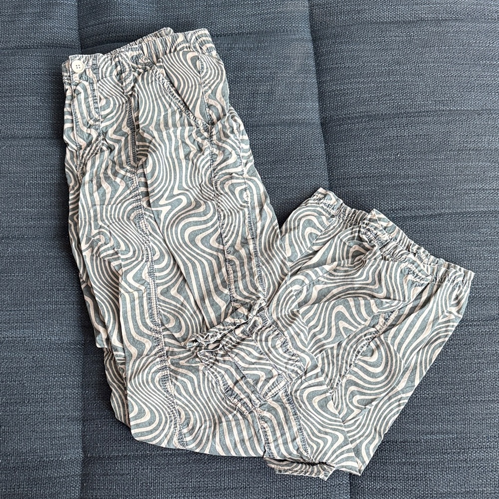 Swirled Patterned Pants